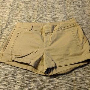 a.n.a., twill khaki shorts -size 10